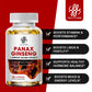 Korean Red Panax Male Energy Supplement Ginseng Ginkgo Biloba Ashwagandha for Focus, Memory, Brain, kidney