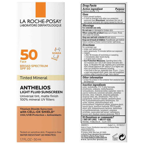 La Roche-Posay Sunscreen Anthelios Mineral Tinted SPF 50 in pakistan