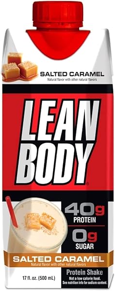Lean Body Ready-to-Drink Bottle, Salted Caramel, 12 Count in Pakistan in Pakistan