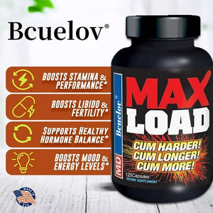 Lean Muscle Growth and Premium Mass, Replenishes Endurance, Energy and Vitality-Men's Energy Supplement
