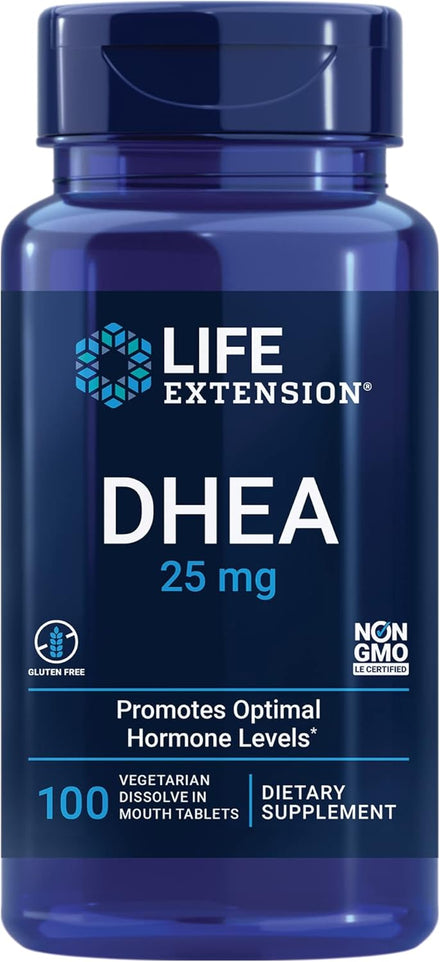 Life Extension DHEA 25 mg – For Hormone Balance, Immune Support in Pakistan