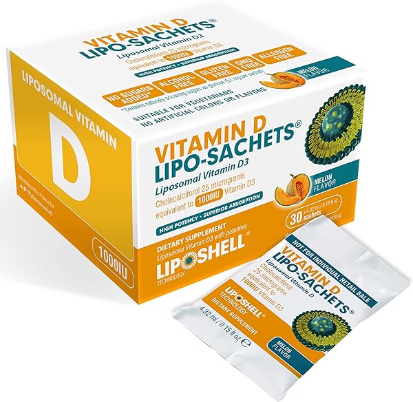 Lipo-Sachets Liposomal Liquid Gel Vitamin D3  in Pakistan