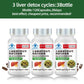 Liver Cleanse Detox Supplements Salvia Miltiorrhiza Capsules CFDA Approve Dendrobium Fatty Liver Cleaning Detoxification Pills