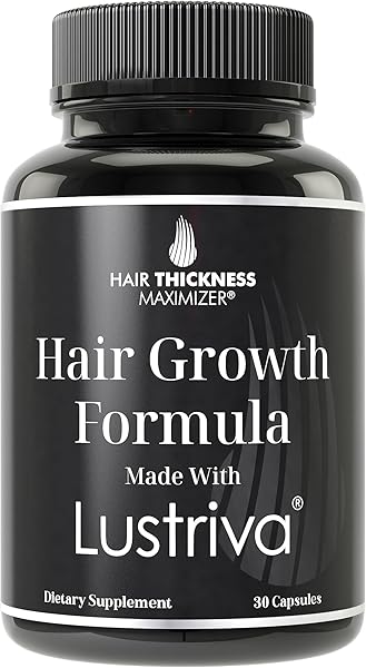 Lustriva + Biotin 10000mcg - Clinically Tested & Proven for Hair Growth & Skin in A Double-Blind Study. Hair & Skin Vitamins Supplement That Enhances Biotin Solubility by 40x. Pills for Women & Men. in Pakistan