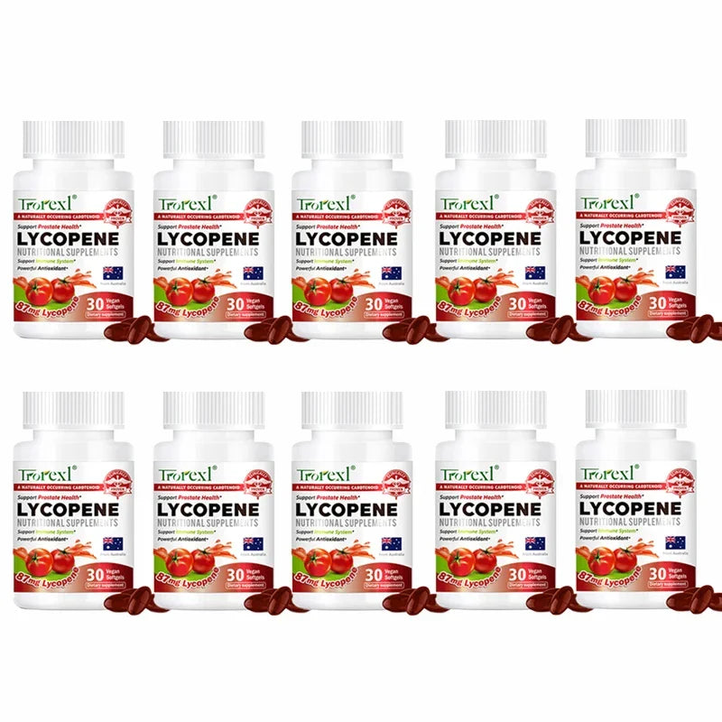 Lycopene Capsule for Men Prostate, Prostate and Heart Health Support Enhance Immunity, Urinary Tract Health, Prostatitis