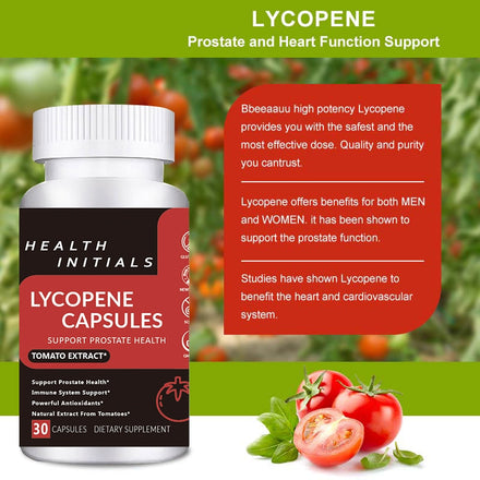 Lycopene Capsules Prostate Treatment Capsule Prostatitis Cure Enlarged Prostate Sperm Quality Supplements Booster