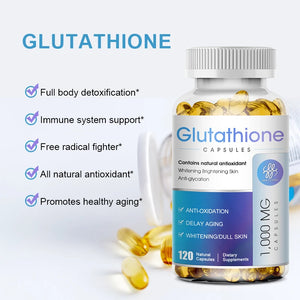 MINCH Antioxidant Supplement,Original Glutathione Protein Capsules, Anti-aging Whitening Beauty Skin Care Vitamin Supplement in Pakistan