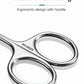 MR.GREEN Eyebrow Scissors Curved Blade Cuticle Scissors Professional Stainless Steel Manicure Trimmer Hair Remover Tool