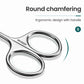 MR.GREEN Eyebrow Scissors Curved Blade Cuticle Scissors Professional Stainless Steel Manicure Trimmer Hair Remover Tool