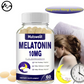 MUTSWEET Naturally Sourced Ingredients Melatonin Capsules with Ashwagandha Herbal Supplement with Vegan Valerian Root Vitamin D