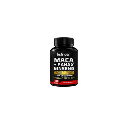 Maca + Ginseng Capsules - Male Enhancement Supplement To Promote Health, Energy and Endurance, and Muscle Mass