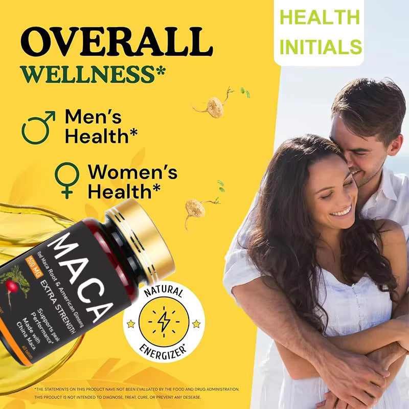 Maca Root American Ginseng Energy Booster Supplement in Pakistan