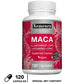 Maca Root Capsules - Natural Energy Supplement, Supports Athletic Performance and Motivation, Builds Muscle and Strengthens