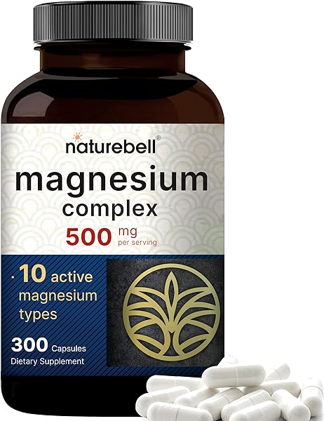 Magnesium Complex Supplement 500mg, 300 Capsu in Pakistan