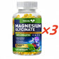Magnesium Glycinate Capsules Dietary Supplement Support Bone Immune System,Heart Health Mineral Supplement Help Natural Sleep