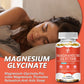 Magnesium Glycinate capsules - Vitamin D & B6, CoQ10, Magnesium Supplement calcium for Relaxation, Cognition and Sleep Quality