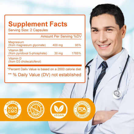Magnesium Supplementation Promotes Improve Sleep Quality Cardiovascular Nerves Function Muscles Recovery Heart Health Mood