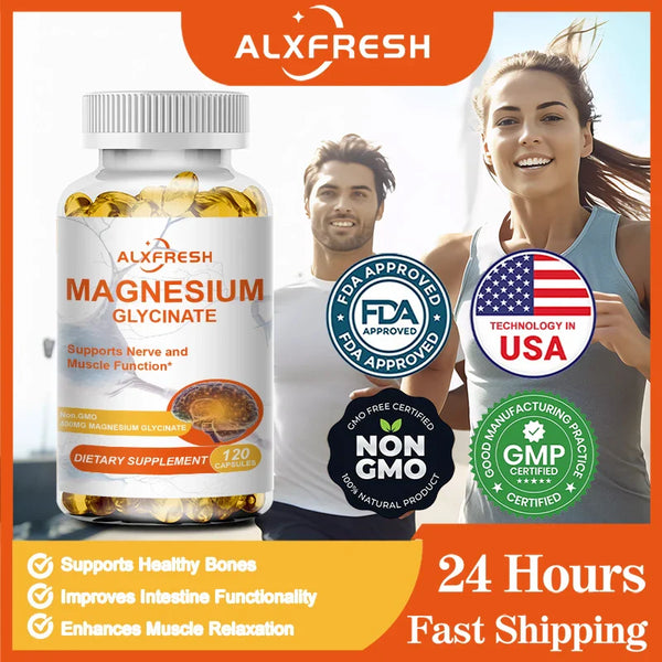 Magnesium Supplementation Promotes Improve Sleep Quality Cardiovascular Nerves Function Muscles Recovery Heart Health Mood in Pakistan
