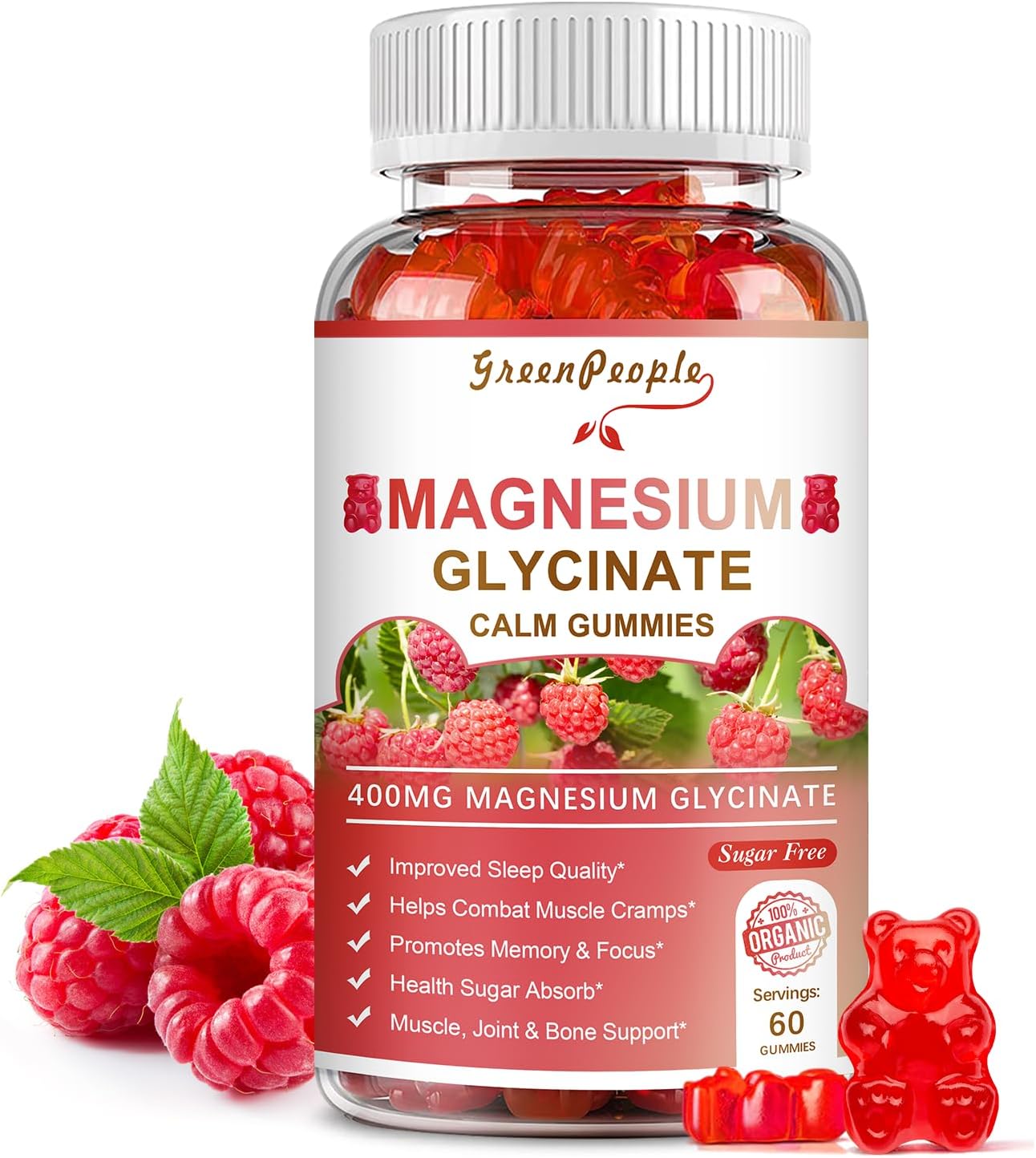 Magnesium Glycinate Gummies Sugar Free Magnesium Potassium Supplement in Pakistan