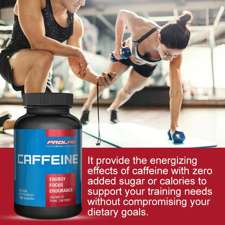 Maximum Potency Caffeine Capsules 200mg, Provide Energy and Focus, Reduce Fatigue, Increase Stamina,