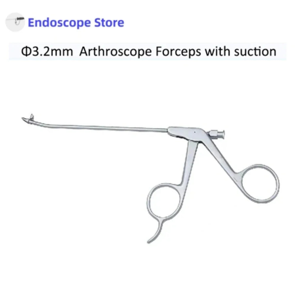Medical Rigid Arthroscope Arthroscopy Rongeur Punch Biopsy Forceps Scissors with Suction 1.5mm 2.7mm 3.2mm 3.8mm 4.8mm
