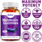Melatonin 10 mg Adult Gummies (60 Gummies) - Maximum Strength Sleep & Deep Sleep Gummies - Gluten Free, Non-GMO, Vegetarian