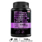 Melatonin 6 Mg Natural Sleep Aid, Sleep Supplement with Theanine, 5 HTPs, GABA, Valerian Root, Chamomile, Vitamin B6, Aids Sleep