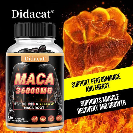 Men's Energy, Endurance and Vitality Booster, Builds Muscle, Strength and Drive