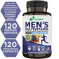 Men's Multivitamin Multimineral Supplement Vitamin ABCDEK Magnesium Calcium Zinc To Replenish Energy and Promote Overall Health