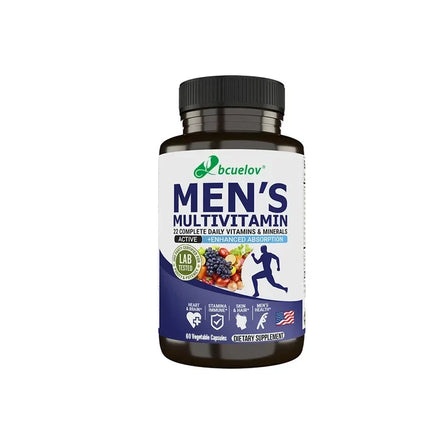 Men's Multivitamin Multimineral Supplement Vitamin ABCDEK Magnesium Calcium Zinc To Replenish Energy and Promote Overall Health