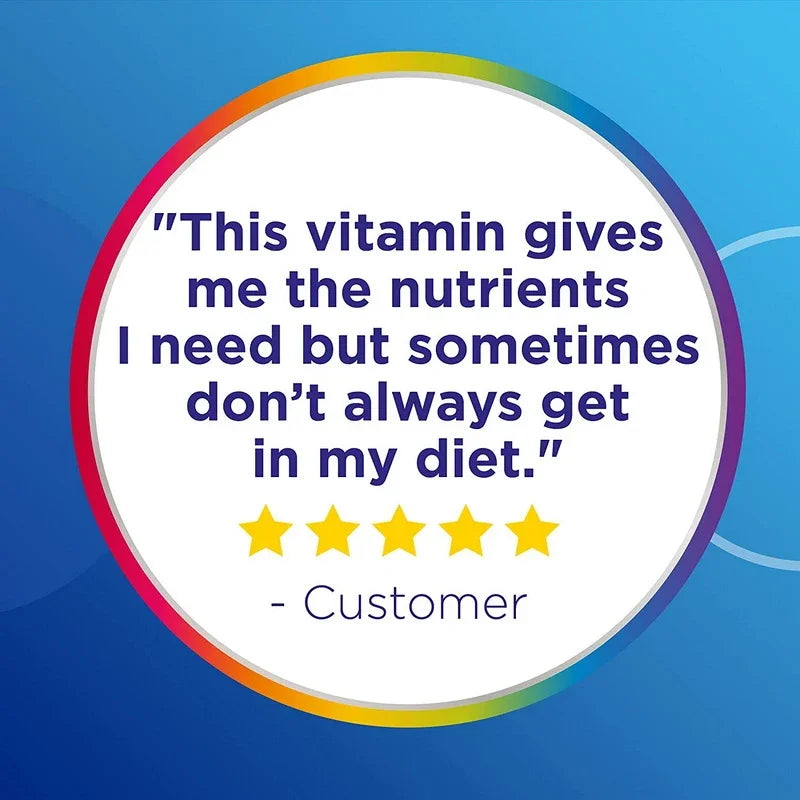 Men's Multivitamin To Support Metabolism, Energy Levels, Muscle Function and The Immune System