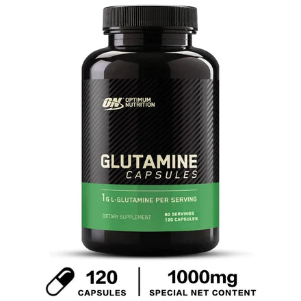Men's Supplement, L-Glutamine Muscle Recovery Capsules, Restores Strength and Endurance and Promotes Muscle Growth