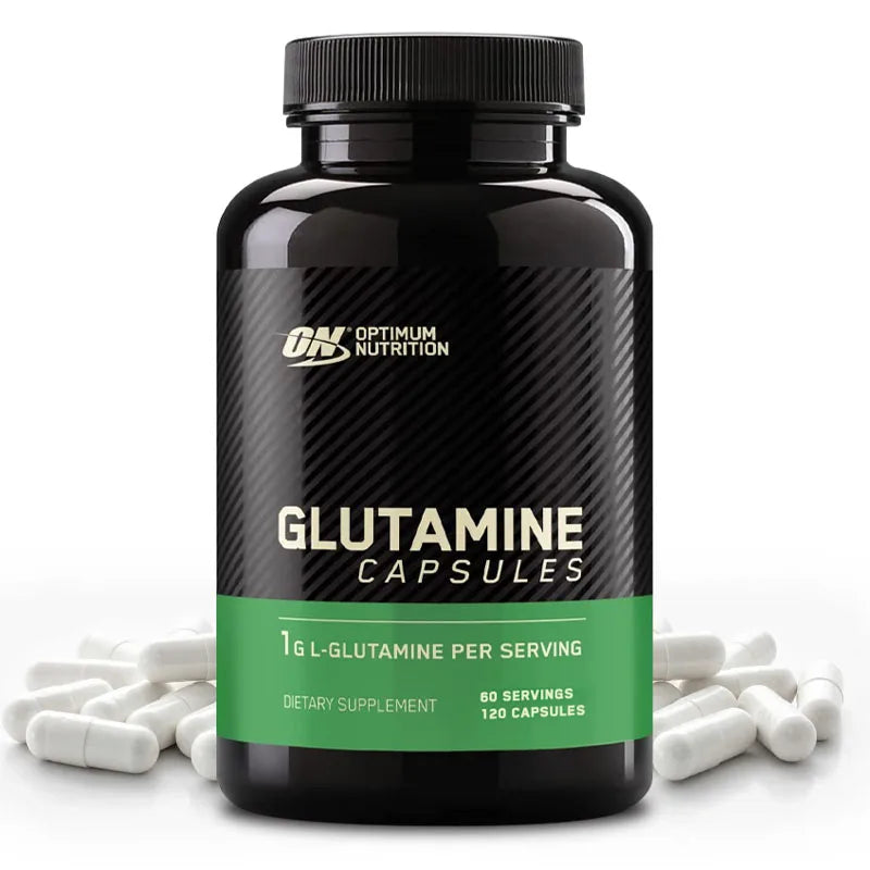 Men's Supplement, L-Glutamine Muscle Recovery Capsules, Restores Strength and Endurance and Promotes Muscle Growth