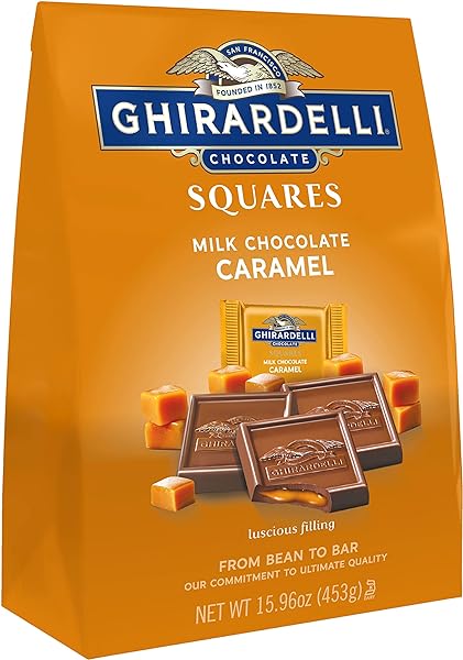 Milk Chocolate SQUARES with Caramel Filling f in Pakistan