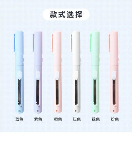 Mini Colorful Folding Scissors , Hand Tent Cutting, Mini Engraving Knife, Scissors, Paper Trimming Utility Knife