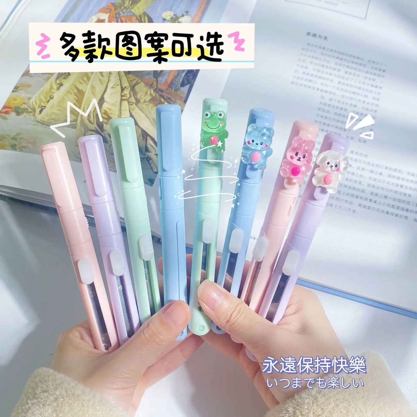 Mini Colorful Folding Scissors , Hand Tent Cutting, Mini Engraving Knife, Scissors, Paper Trimming Utility Knife