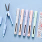 Mini Colorful Folding Scissors , Hand Tent Cutting, Mini Engraving Knife, Scissors, Paper Trimming Utility Knife
