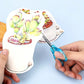 Mini Craft Scissors Set Precision Detail Cutters Ideal for Paper Cutting, Scrapbooking, Beauty & Sewing craft scissors