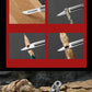 Mini Titanium Alloy Surgical Knife Outdoor Camping Open Box Portable Art Push Knife with 10pcs Blades