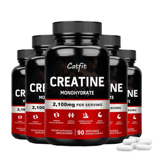 Monohydrate Creatina Capsule Whey Protein Enhance Athletic, Muscle Growth, Provide Energy For Gym, 1x 90pcs