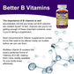 Mulittea Vitamin B Complex Capsules Help Relieve Fatigue Improve Digestion Reduce Stress Better Mood Support Immune Supplement