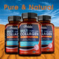 Multi Collagen Peptides with Golden Turmeric - Antioxidant, Moisturizes Skin, Reduces Fine Lines, Supports Skin, Hair and Joints
