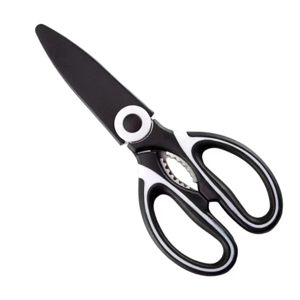 Multi-function Scissors Household Fish-killing Special Shears Roast Chicken and Duck Bones Large Stainless Steel Strong Scisso