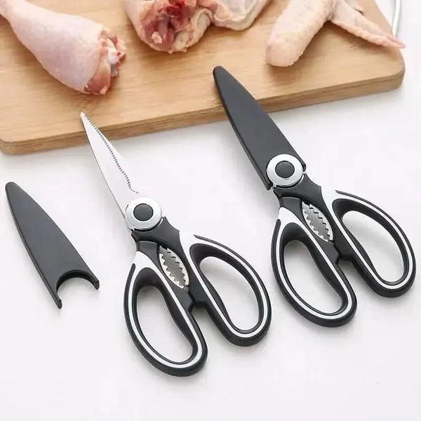 Multi-function Scissors Household Fish-killing Special Shears Roast Chicken and Duck Bones Large Stainless Steel Strong Scisso in Pakistan