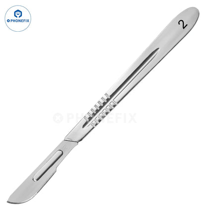 Multifunctional Stainless Steel Blade Carbon Steel Made Sterile Scalpel for Phone PCB Glue Removing Sharp Surgical Knife
