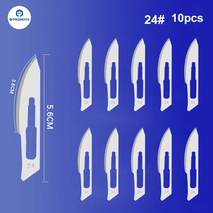 Multifunctional Stainless Steel Blade Carbon Steel Made Sterile Scalpel for Phone PCB Glue Removing Sharp Surgical Knife