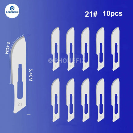 Multifunctional Stainless Steel Blade Carbon Steel Made Sterile Scalpel for Phone PCB Glue Removing Sharp Surgical Knife