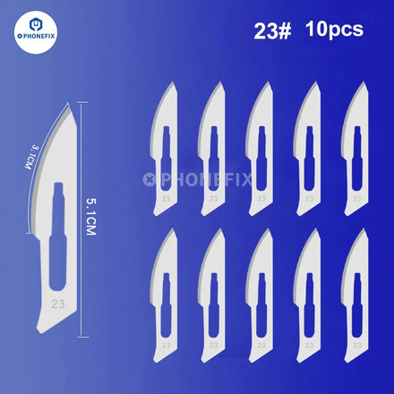 Multifunctional Stainless Steel Blade Carbon Steel Made Sterile Scalpel for Phone PCB Glue Removing Sharp Surgical Knife