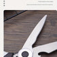 Multifunctional kitchen scissors Household fish cutting meat scissors Stainless steel scissors