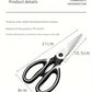 Multifunctional kitchen scissors Household fish cutting meat scissors Stainless steel scissors
